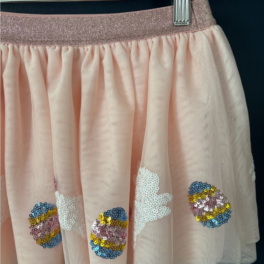 Fairy skirt Girls Tulle Skirt with sequins, bunnies and Easter eggs 6-8 yr - Picture 6 of 6